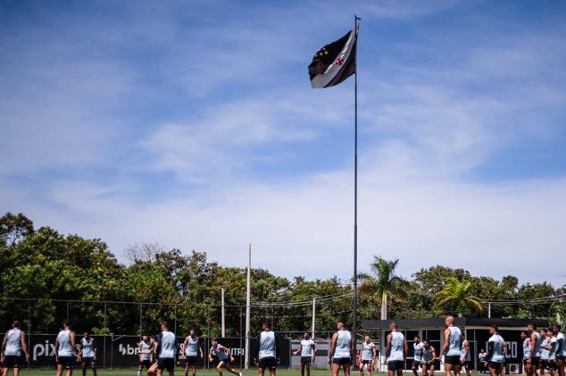 Vasco no último treino