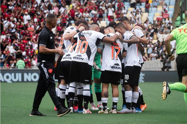 Time reunido antes do jogo