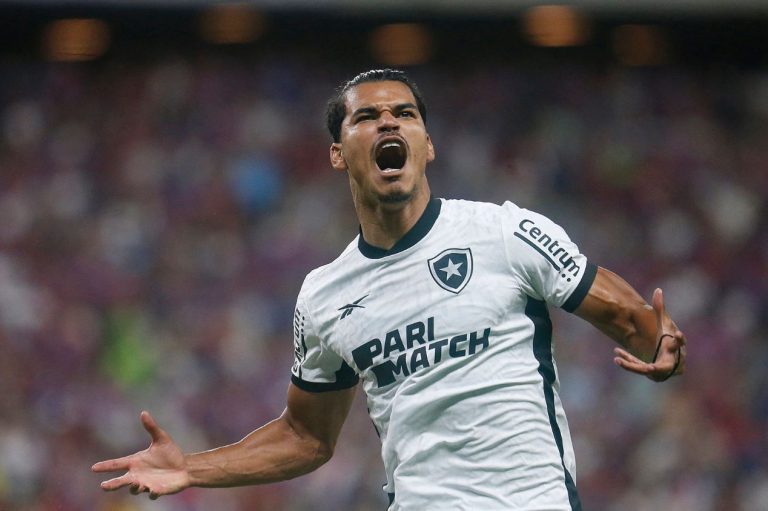 Danilo Barbosa em ação pelo Botafogo