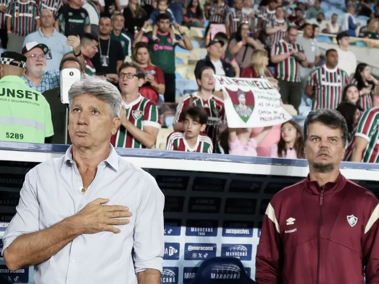 Renato Gaúcho preocupado no Fluminense