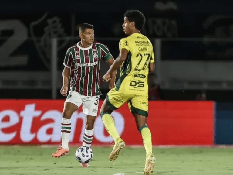 Thiago Silva em ação pelo Fluminense
