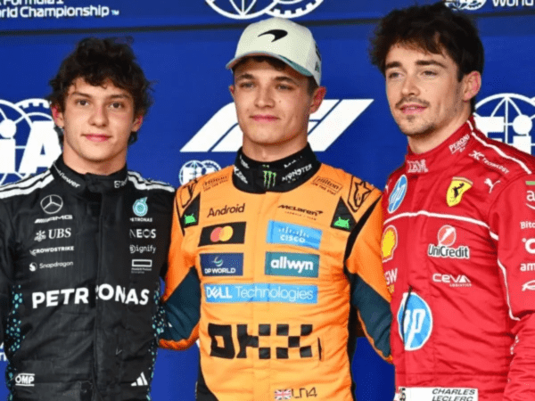 Lando Norris largará na ponta na Fórmula 1