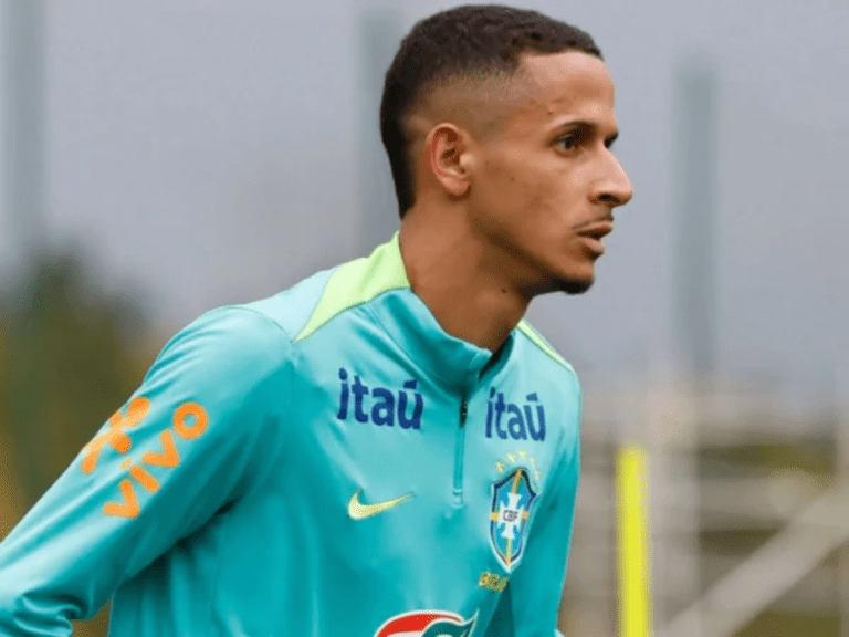 Luciano Juba em sua primeira oportunidade na Seleção Brasileira